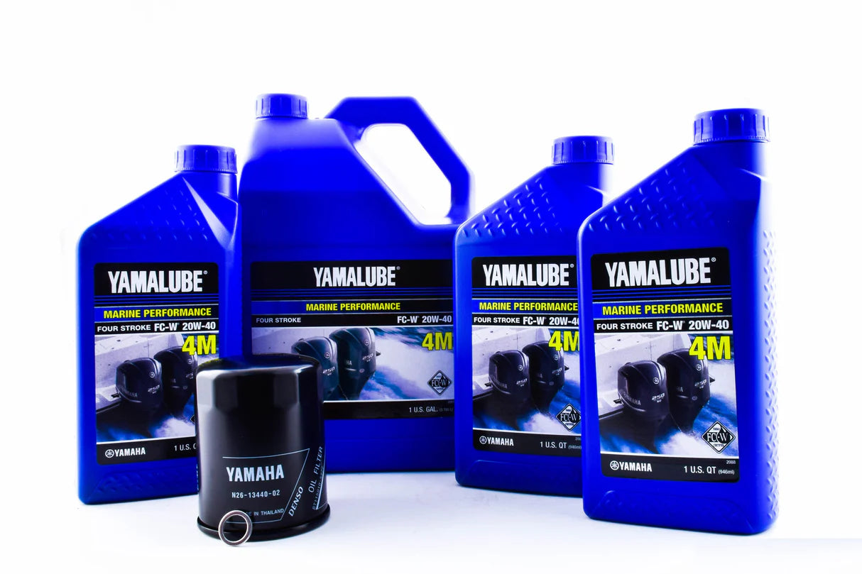 LUB-MRNXL-KT-20 Yamalube Oil Change Kit (F225-F300 - 4.2L V6 Outboards)