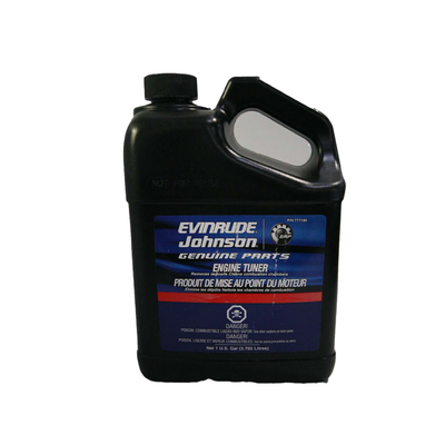 This is a 1 Gallon jug of Evinrude/Johnson Engine Tuner, part number 0777189.