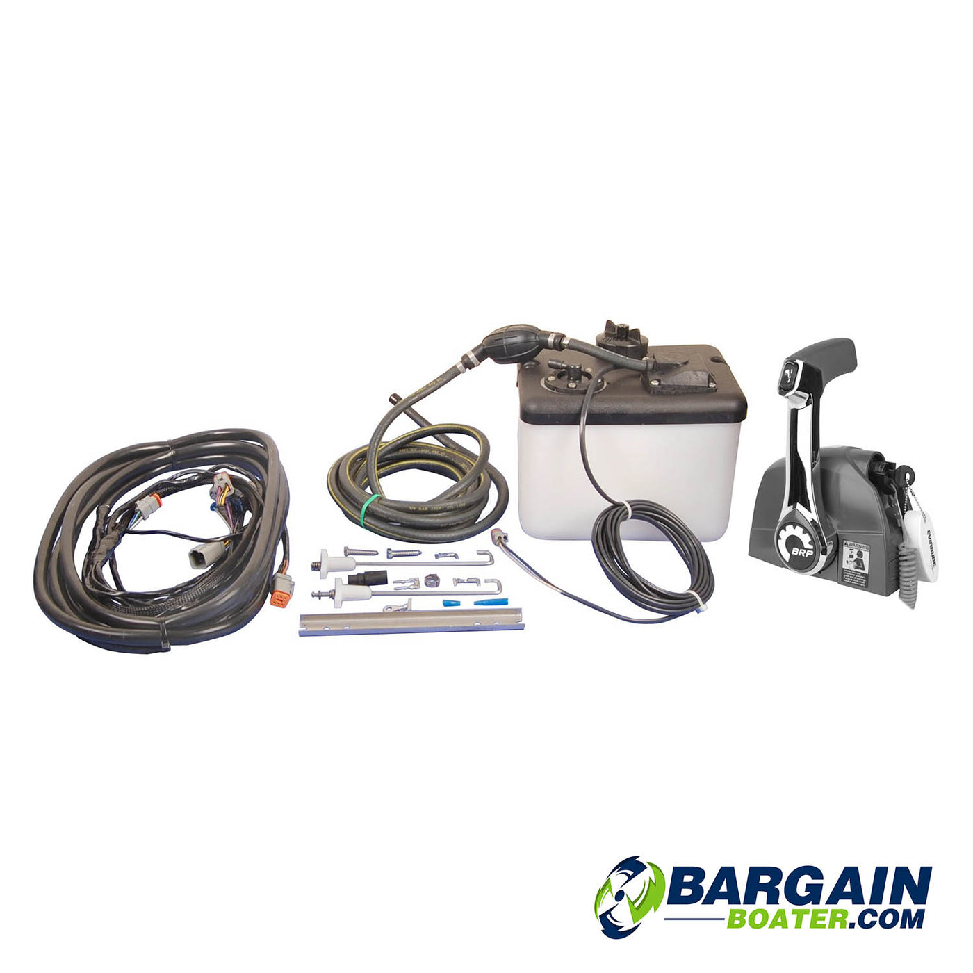 Evinrude Johnson Rigging Kit Including Binnacle, 20' harness and Remote Control with Built In Key 763850 
