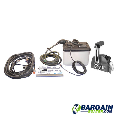 Evinrude Johnson Rigging Kit Including Binnacle, 20' harness and Remote Control with Built In Key 763850 