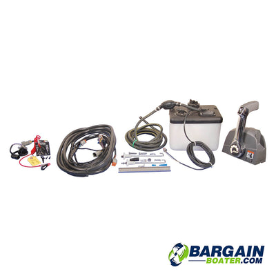 Evinrude Johnson Rigging Kit with Binnacle, Oil Tank, 20' Harness & Key Switch 763851 
