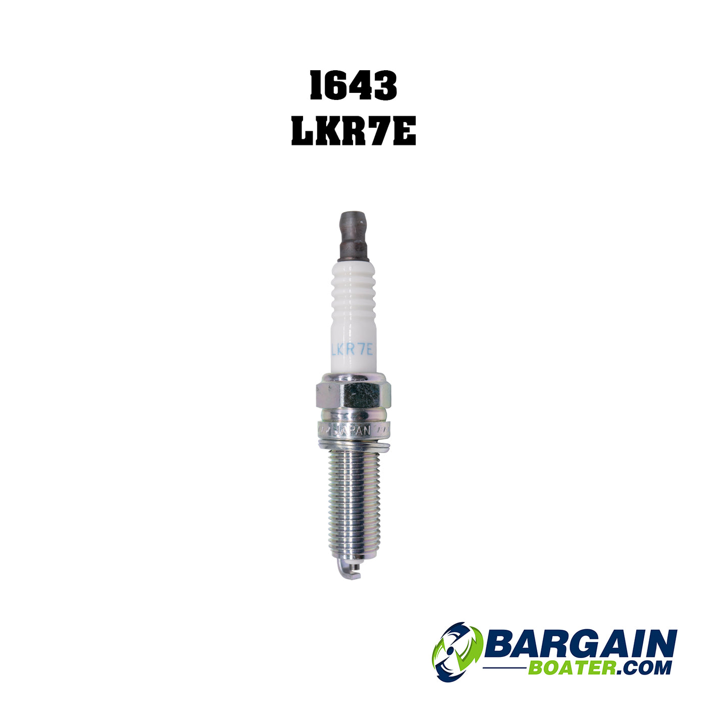 This is an NGK 1643 LKR7E Spark Plug, Yamaha part number LKR-7E000-00-00