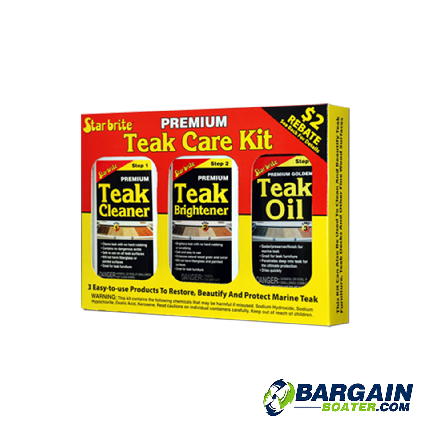Starbrite Premium Teak Care Kit