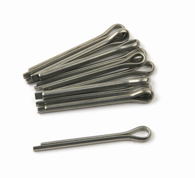 This is an OEM Evinrude/Johnson, Stainless Steel, Prop Shaft Cotter Pin, part number 0314502, 314502, for use on 20" prop shafts on outboard marine motors.