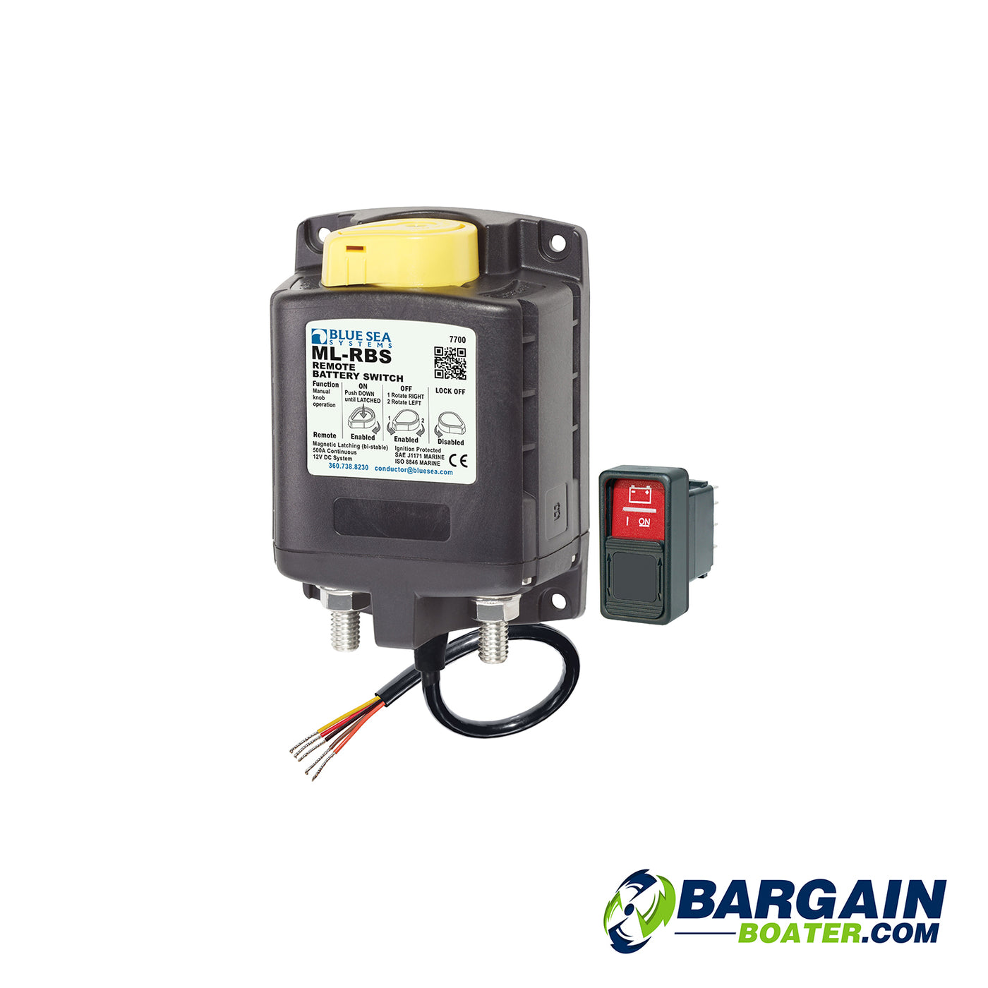 Blue Sea Systems ML-Series HD Remote Battery Switch
