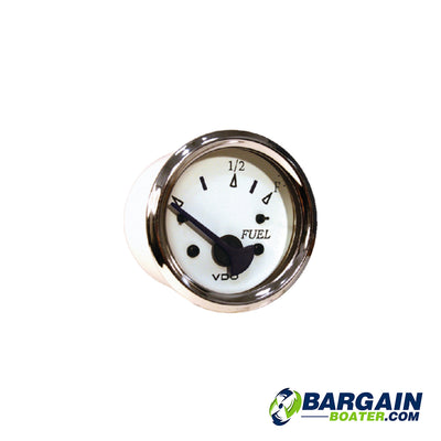 SeaChoice Series Gauges Chrome And White