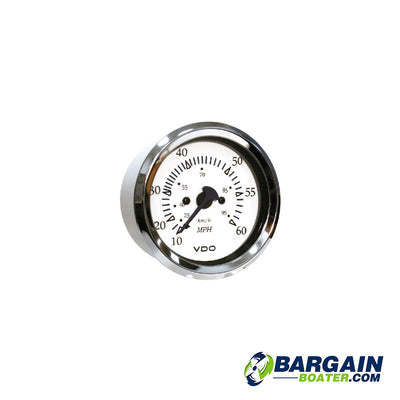 SeaChoice Series Gauges Chrome And White