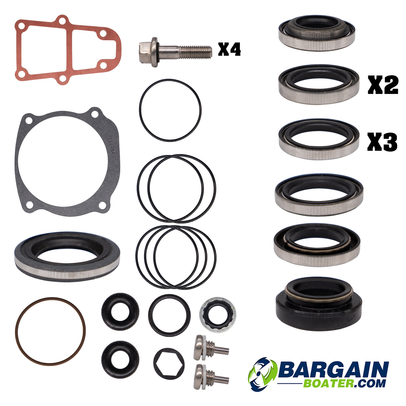 Evinrude/Johnson Gearcase O-Ring & Seal Kits-Outboards (5006373)