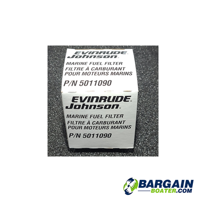 This is an OEM Evinrude/Johnson 10 Micron, water separating, fuel filter. Supersedes from and replaces product # 5009676.