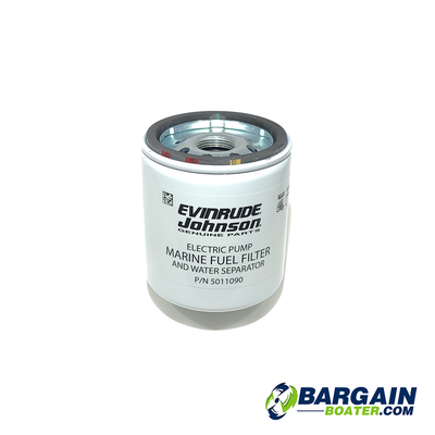 This is an OEM Evinrude/Johnson 10 Micron, water separating, fuel filter. Supersedes from and replaces product # 5009676.