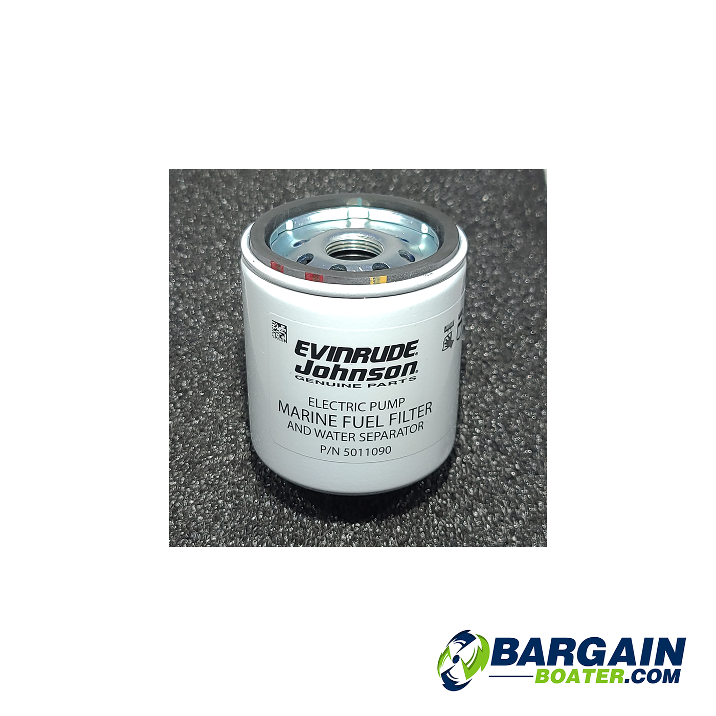 This is an OEM Evinrude/Johnson 10 Micron, water separating, fuel filter. Supersedes from and replaces product # 5009676.