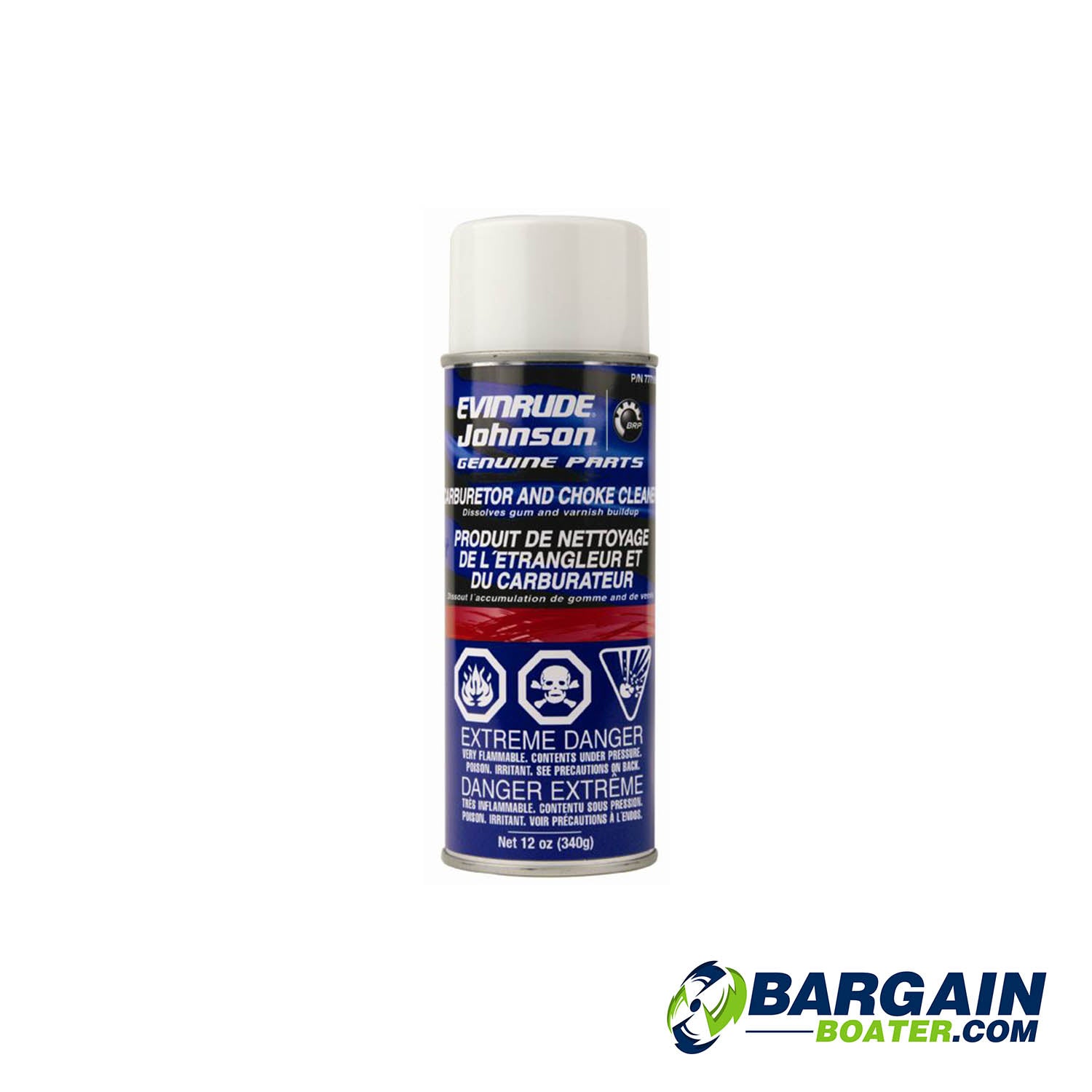 Evinrude Branded Carb & Choke Cleaner 