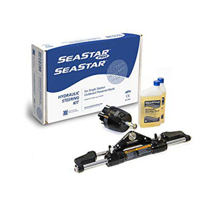 This is a SeaStar Hydraulic Steering Kit, Part number 1-HK6400A3.