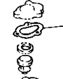This is a Yamaha Thermostat Gasket, part number (655-12414-A1-00).