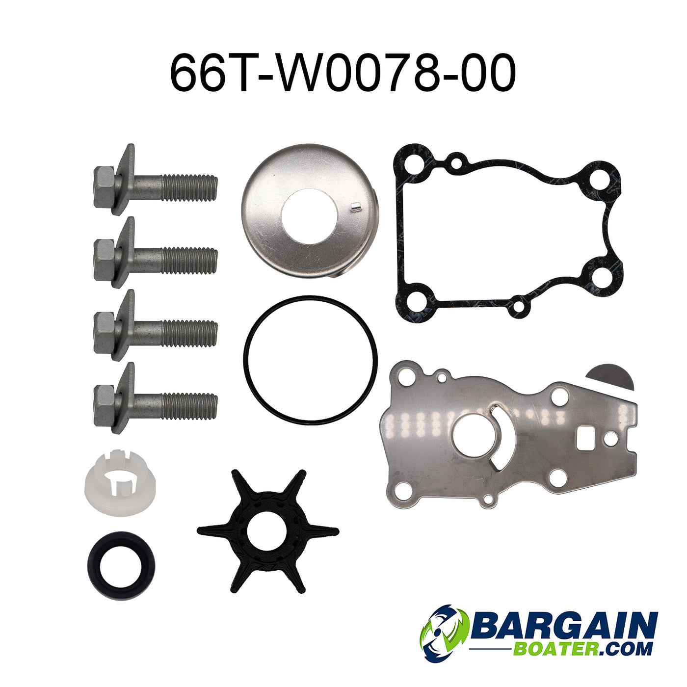 Yamaha Water Pump Repair Kit (66T-W0078-00-00 -> 66T-W0078-01-00)