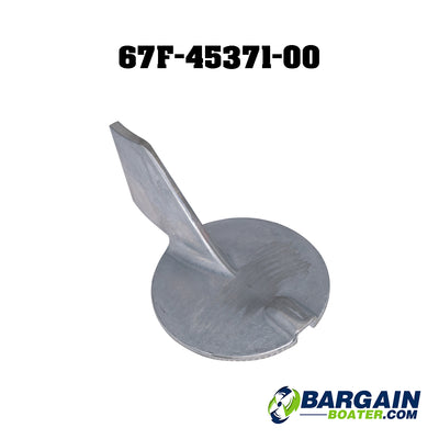 This is a Yamaha Trim Tab, part number (67F-45371-00-00).