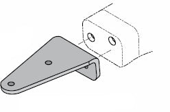 This is a genuine Yamaha Steering Hook, part number 67F-48511-01-00.
