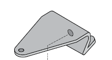 This is a genuine Yamaha Steering Hook, part number 689-48511-02-00.