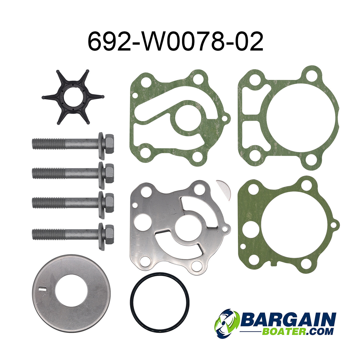 Yamaha Water Pump Repair Kit (692-W0078-02-00)