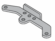 This is a genuine Yamaha Steering Hook, part number 69G-48511-10-00.