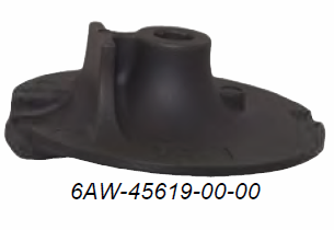 This is a Yamaha 4-Stroke Trim Tab, part number (6AW-45619-00-00).