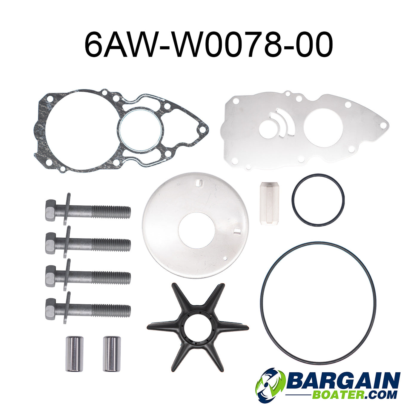 Yamaha Water Pump Repair Kit (6AW-W0078-00-00)