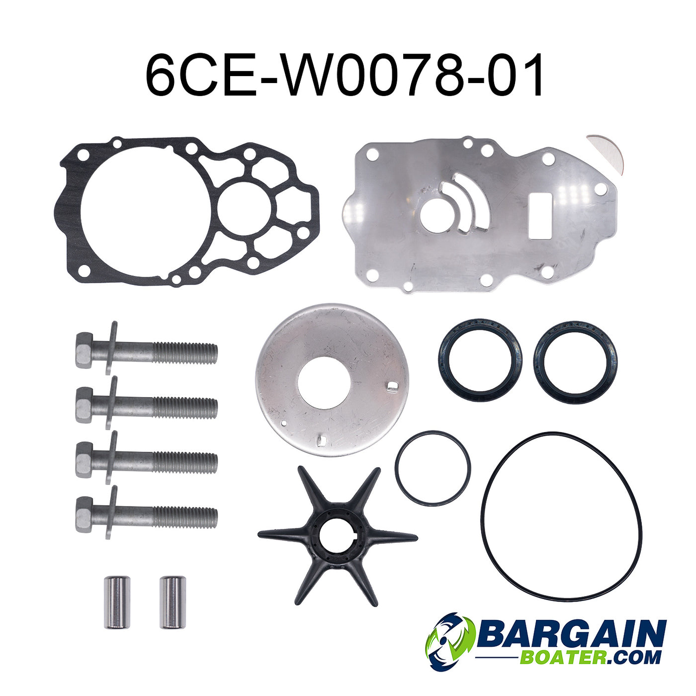 Yamaha Water Pump Repair Kit (6CE-W0078-01-00)