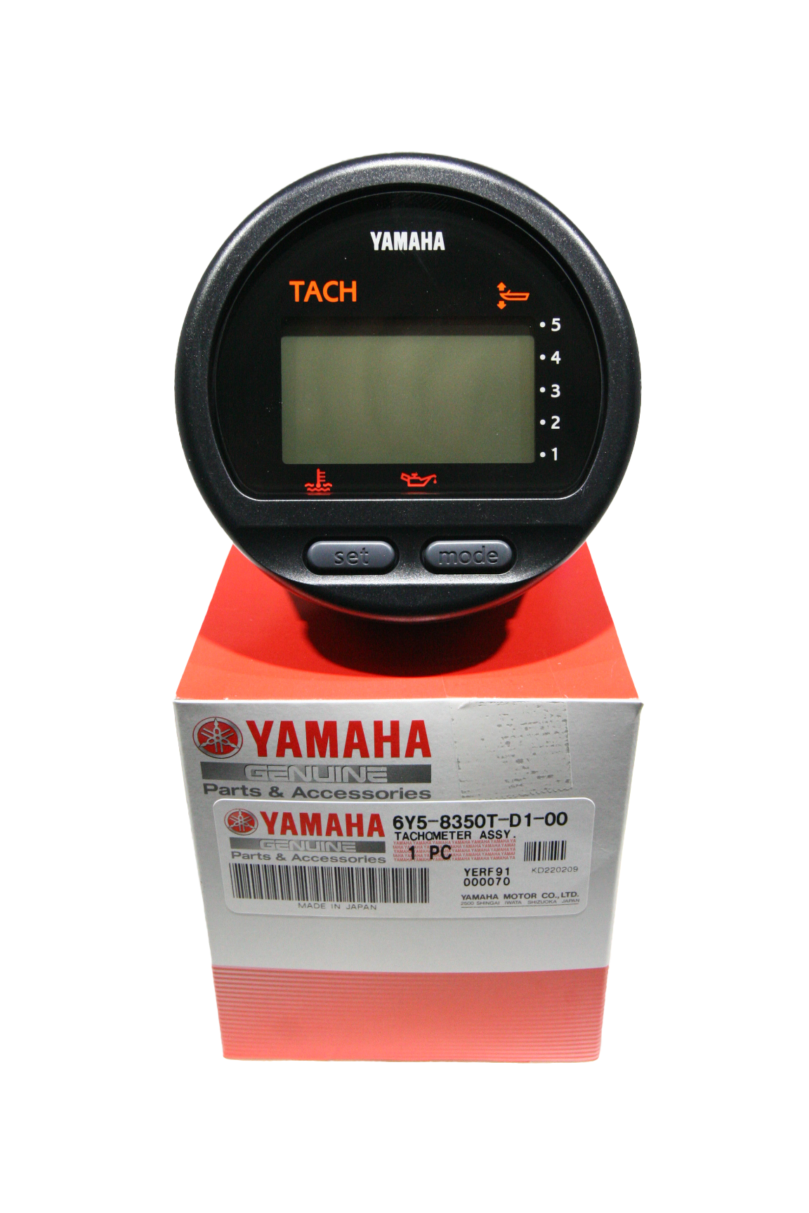 Yamaha Digital Multifunction Tachometer (6Y5-8350T-D0-00 --> 6Y5-8350T-D1-00)