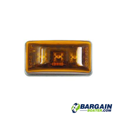 SeaChoice LED Sealed Stud Mount Side Marker/Clearance Light