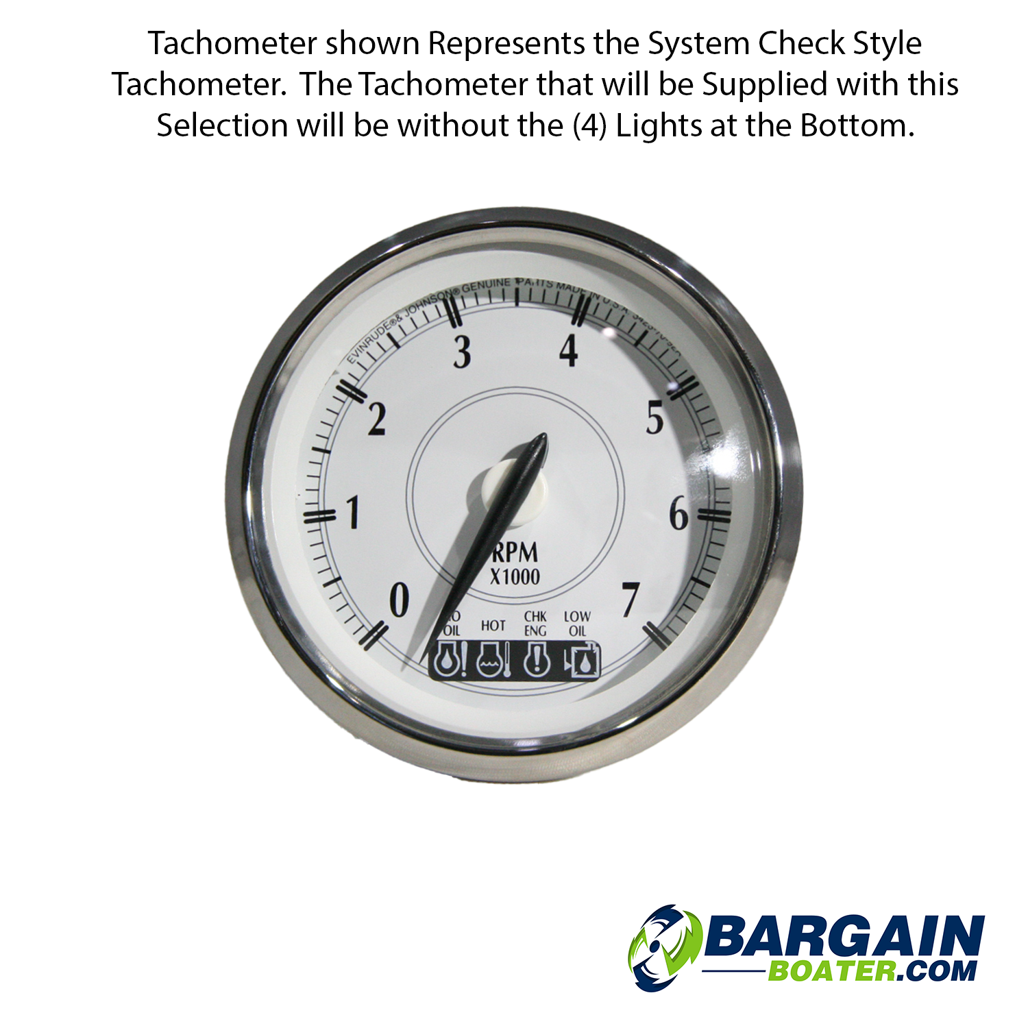 Evinrude Johnson Retro Series Analog Gauges Bargain Boater