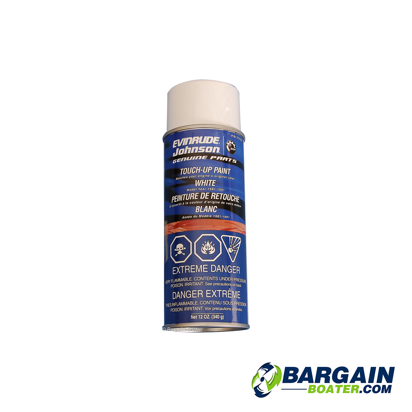 Evinrude/Johnson Paint (White) (777171)