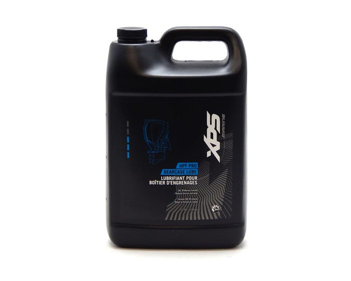 Evinrude/BRP, XPS Marine, HPF Pro (779758), Gallon Bottle of Gearcase Oil.