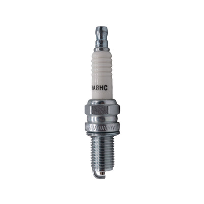 This is an Champion 810 RA8HC Spark Plug for Evinrude 4-Stroke outboard motors (0584918).