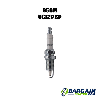 Champion 956M QC12PEP Spark Plug for Evinrude DI & ETEC 2-Stroke outboards (5001886)