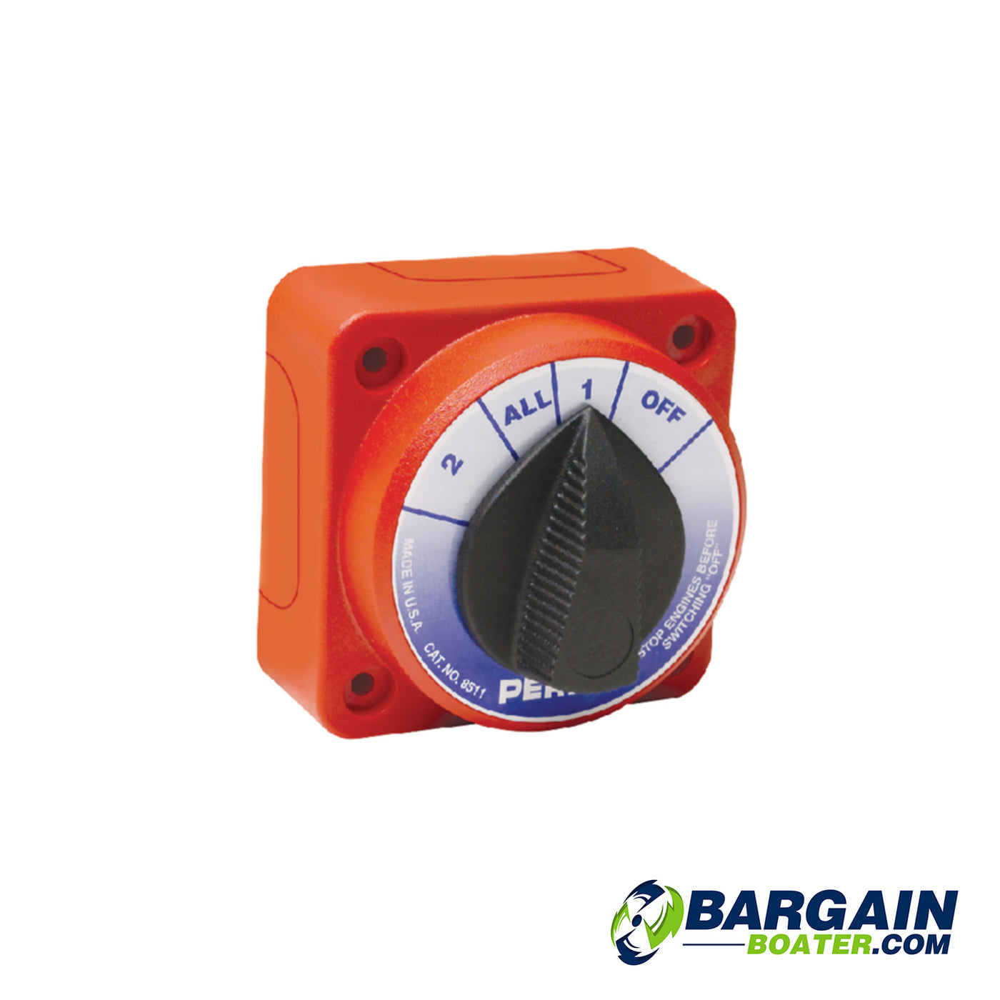 SeaChoice Compact Battery Selector Switch