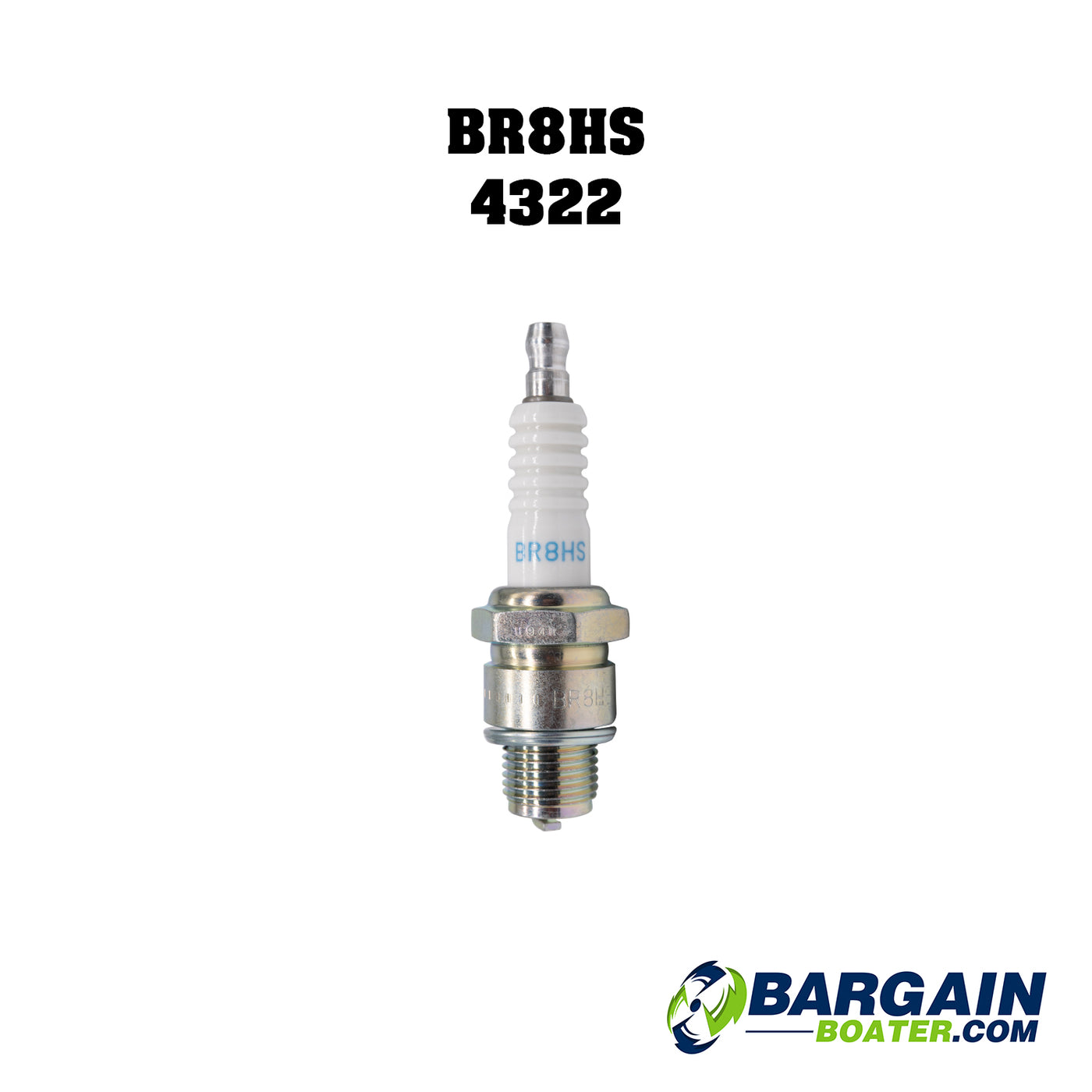 This is an NGK 1134 BR8HS-10 Spark Plug for Yamaha 4-Stroke outboard motors (BR8-HS100-00-00).