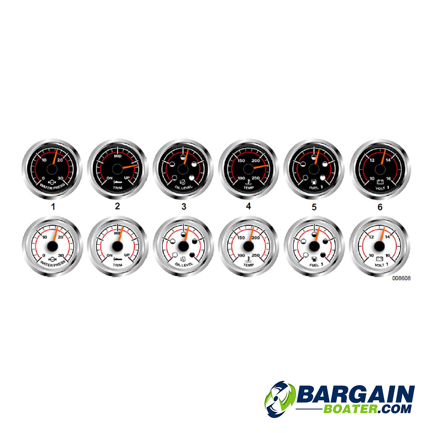 Evinrude ICON 2" Accessory Gauges