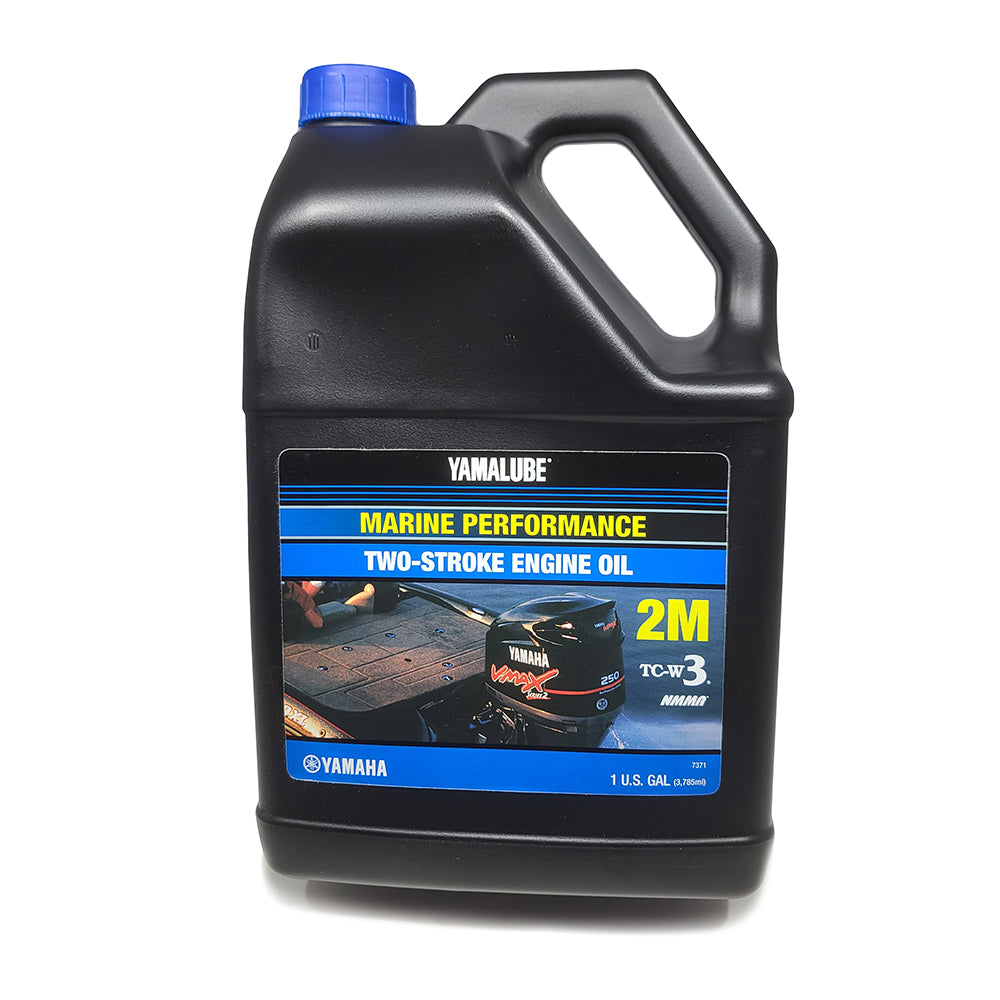 Yamaha - LUB-2STRK-M1-04 - TC-W3, 2M Two-Stroke Outboard Oil - 1 Gallon