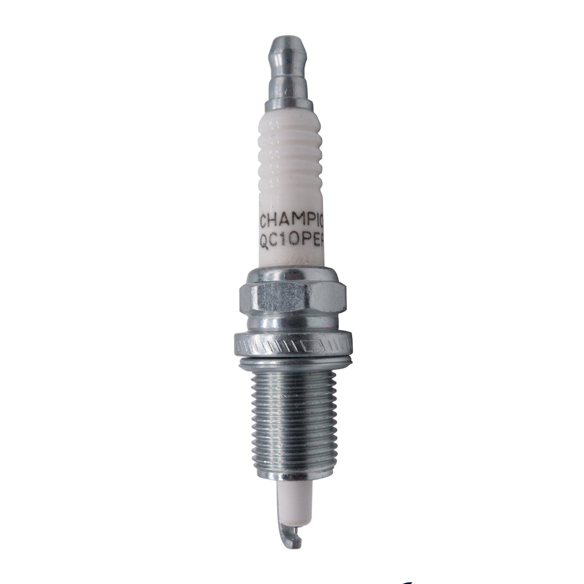 This is a Champion 7919 QC10PEPB Spark Plug for Evinrude ETEC 2-Stroke outboard motors (5006308).