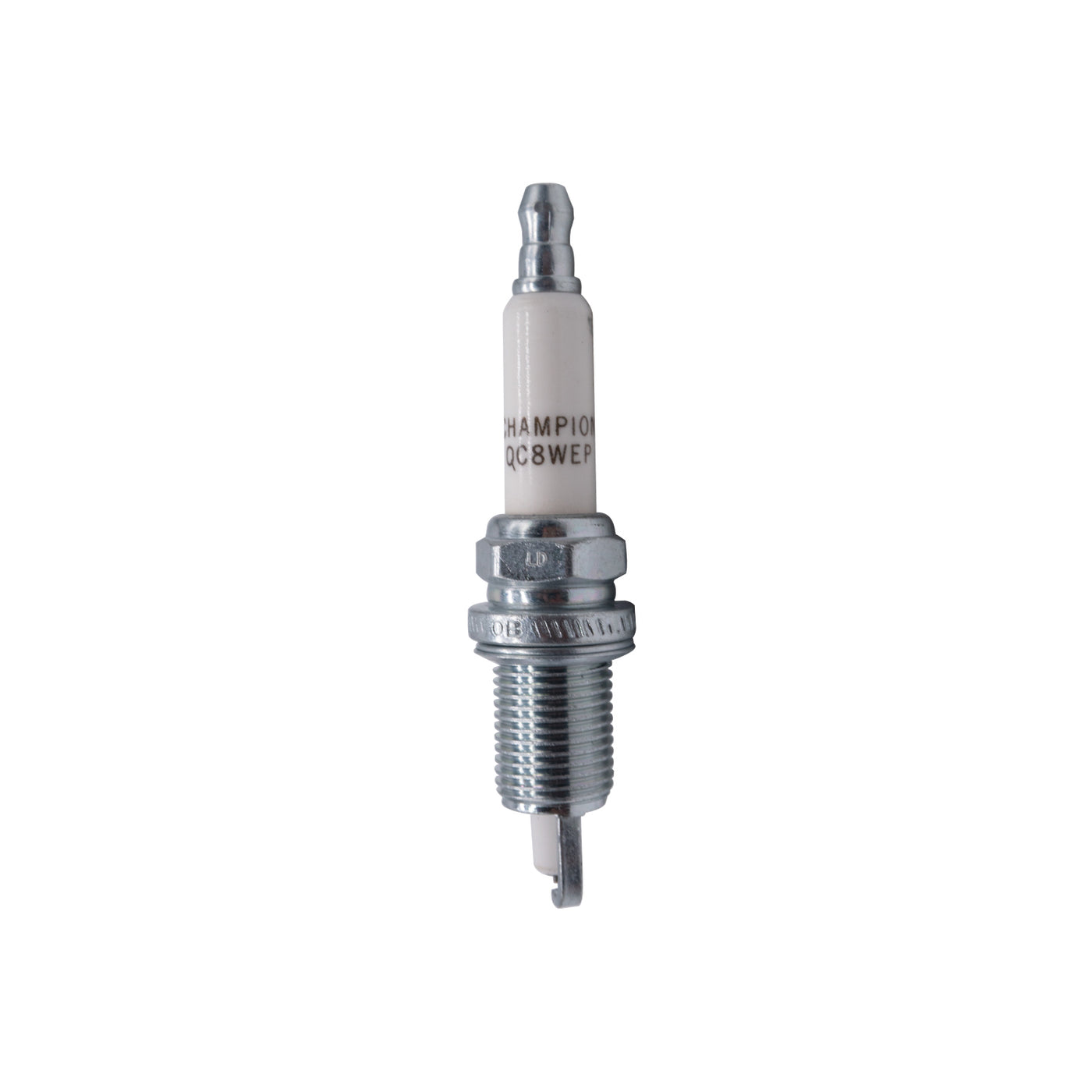 This is a Champion 9809 QC8WEP Spark Plug for Evinrude E-TEC 2-Stroke outboard motors (5007597).