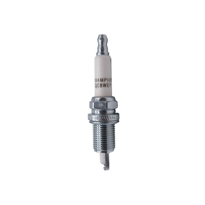 This is a Champion 9809 QC8WEP Spark Plug for Evinrude E-TEC 2-Stroke outboard motors (5007597).