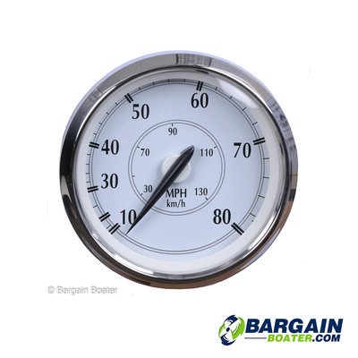 Evinrude Johnson Retro Series 3" Tachometer - 80 MPH 775793