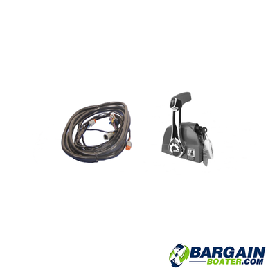 Evinrude Johnson Rigging Kit Including 20' Harness, Binnacle with Built In Key 763861