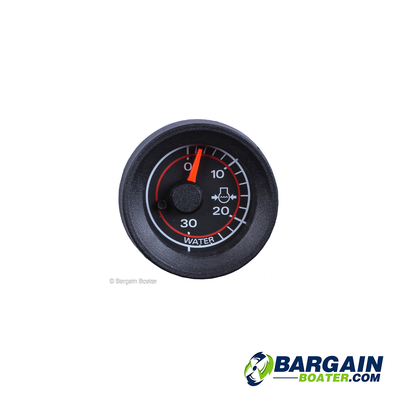 Tech Series 2" 30psi Water Pressure Gauge 175114